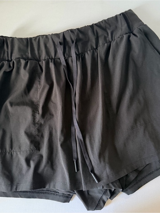Lane Bryant Pants - Lane Bryant Black Athletic Drawstring Shorts lined